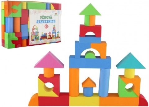 Bunte Schaumstoff-Baukasten für Kinder