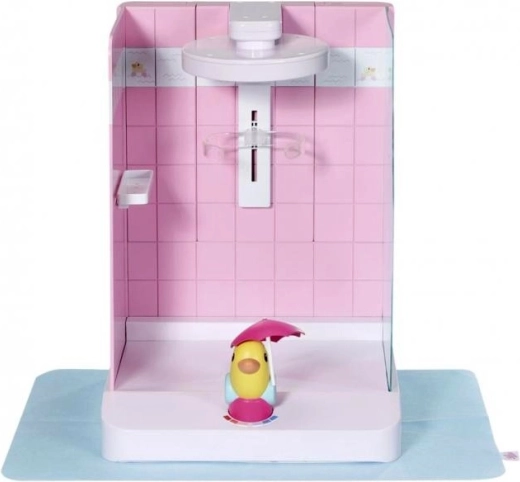 BABY born Duschkabine für Puppen mit funktionierender Dusche