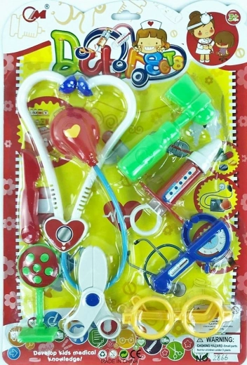Arztset für Kinder mit Spritze, 8 tlg.