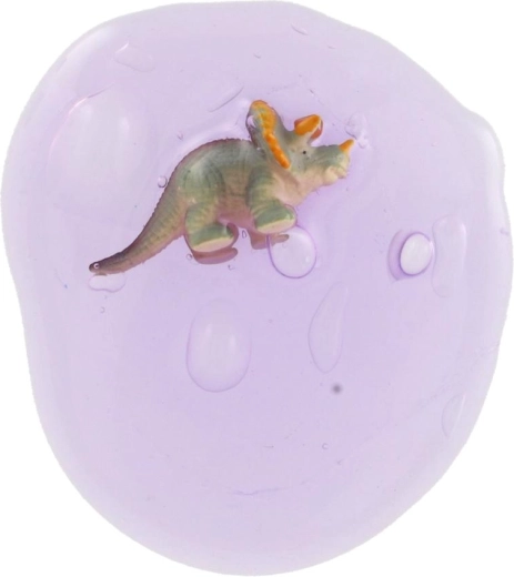 Im Schleim versteckter Dinosaurier