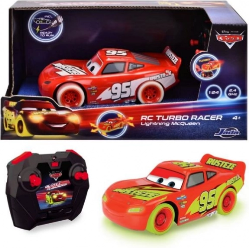 RC Auto Lightning McQueen Turbo Glow Racers mit Fernsteuerung 1:24
