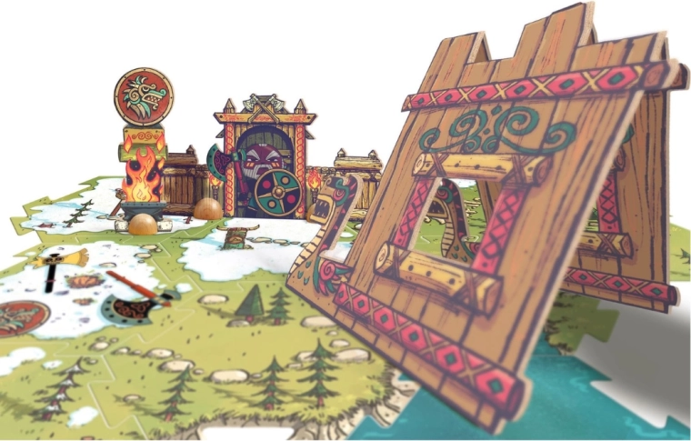 Puzzle und Spielwelt in einem