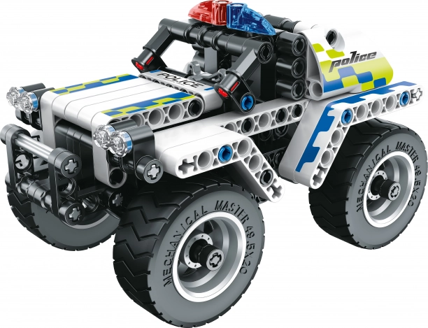 Bausatz Polizeiauto 16 cm