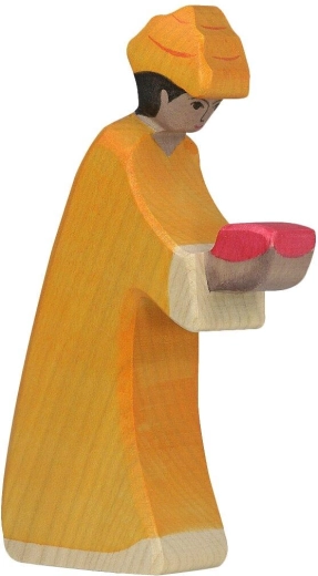 Holztiger Figur Melchior 3 - 1 Stück