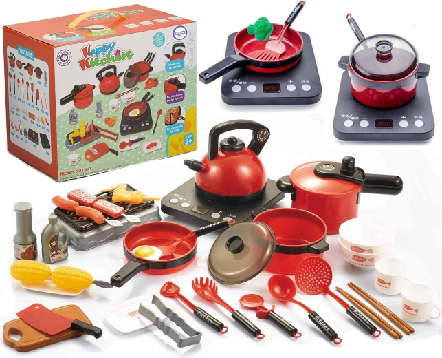 Küchenset für Kinder XXL 36 Stk. von Woopie