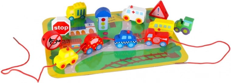 Robuste Holzteile für kleine Hände