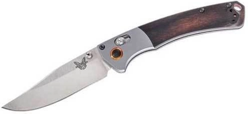 Benchmade Mini Crooked River klappbares Jagd-Taschenmesser 8,6 cm