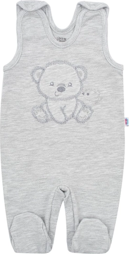 Kuschelweicher Strampler mit Fuß