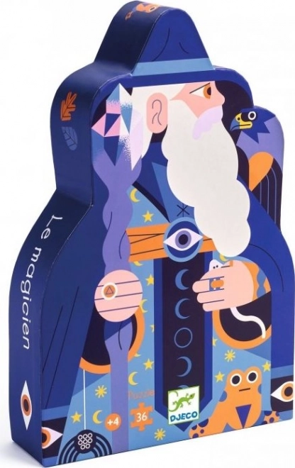 DJECO Puzzle Zauberer 36 Teile