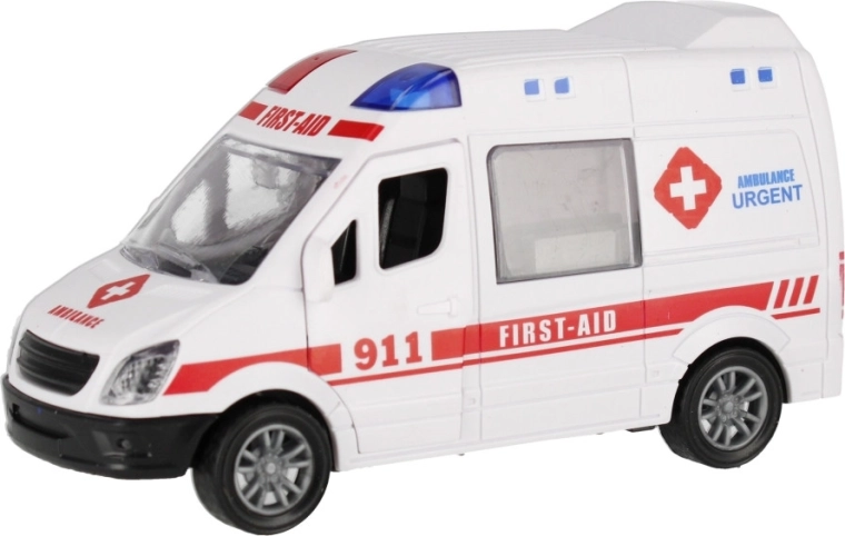 Krankenwagen FIRST-AID – einsatzbereit