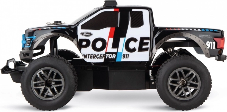Realistische Polizeiaction mit LED-Blaulicht