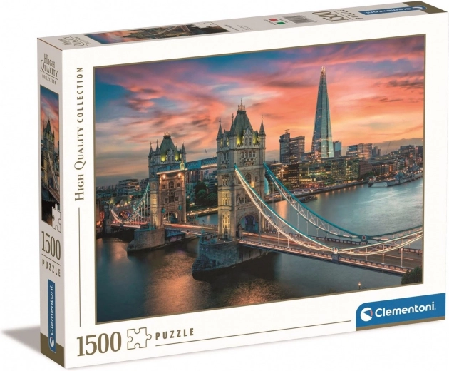 Puzzle 1500 Teile CLEMENTONI – London in der Dämmerung