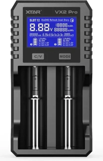 Akku-Ladegerät XTAR VX2 Pro