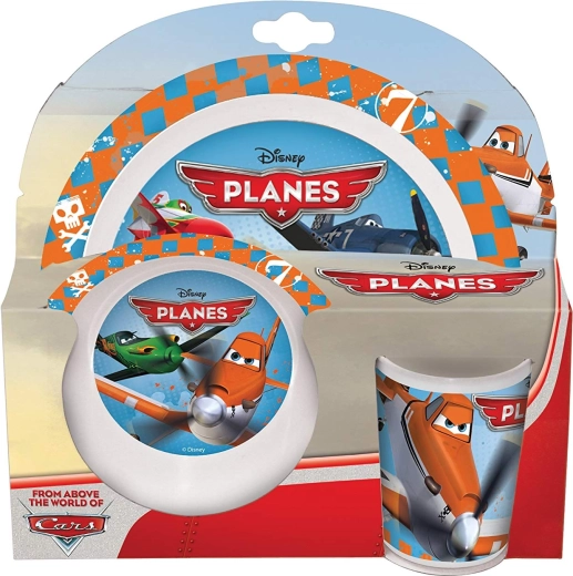Disney Planes dreiteiliges Melamin-Set