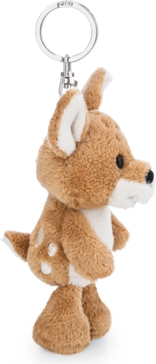 Praktische Befestigung an Schlüsseln und Rucksack