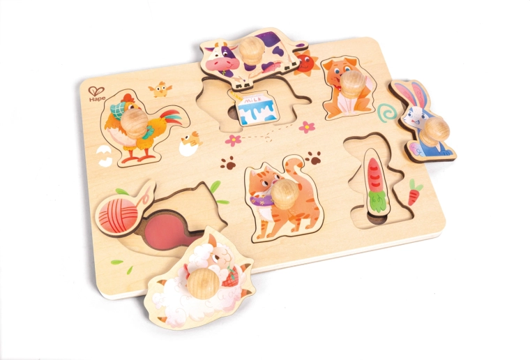 Zweilagige Überraschung mit Bauernhof-Thema