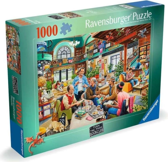 Ravensburger Puzzle Buchclub „Blätter um“ 1000 Teile