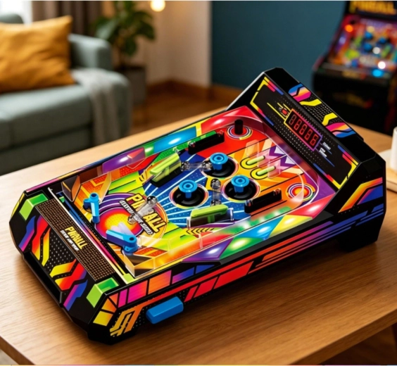 LED-Effekte und Arcade-Sounds wie in der Spielhalle