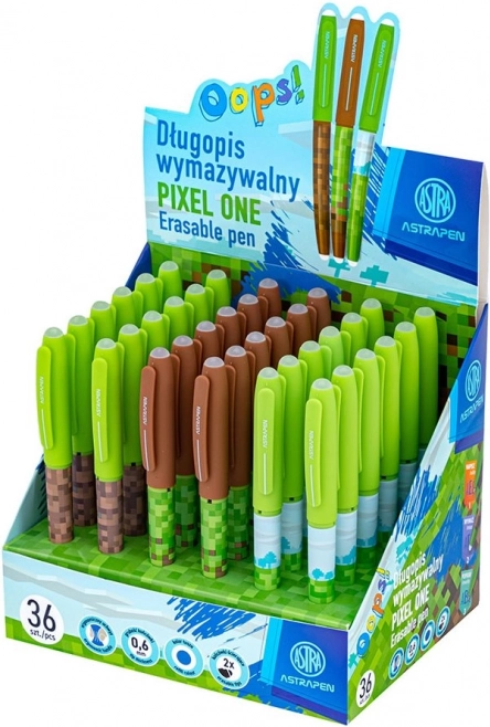 Radierbarer Stift ASTRA MINECRAFT, 1 Stück (Mix)