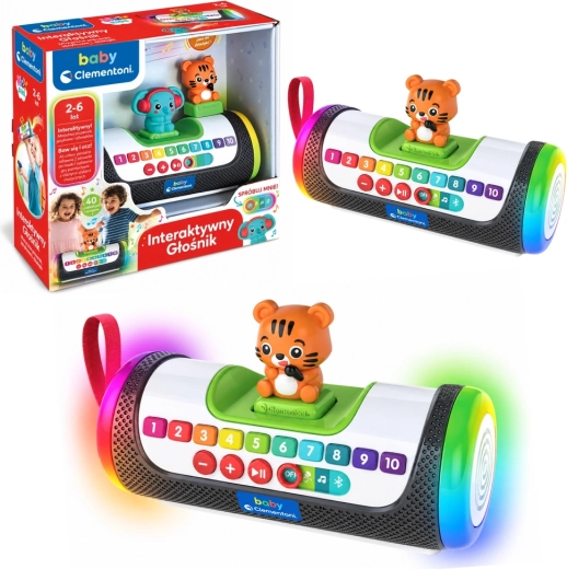 Interaktiver Lautsprecher Elefant und Tiger Clementoni