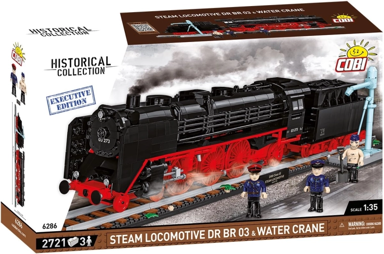 Cobi Dampflokomotive DR BR 03 mit Wasserkran Executive Edition 1:35