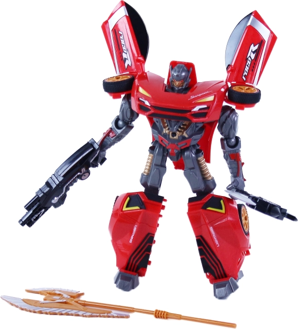 Verwandlungs-Autoroboter mit Licht und Sound