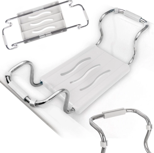 Robuste, verchromte Konstruktion und Schutzkappen