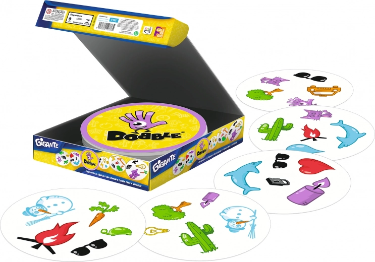 Dobble Giant - Riesenversion des unterhaltsamen Reaktionsspiels