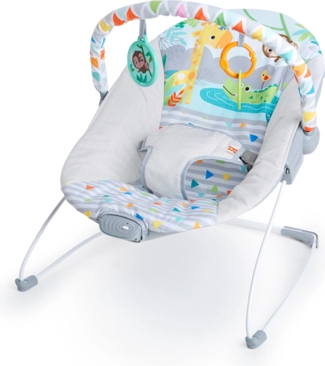 Bright Starts vibrierende Babywippe Safari fun