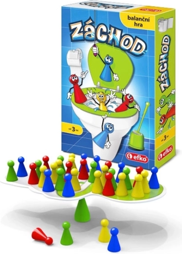 Toilette – Balance-Spiel für geschickte Finger