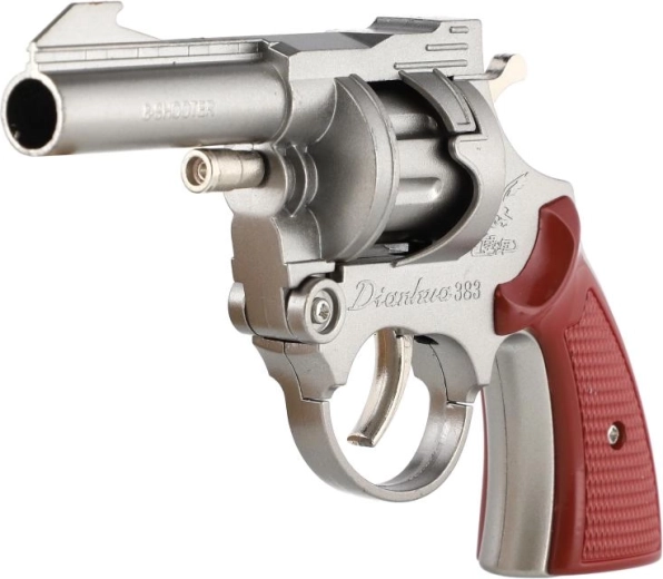 Realistischer Sound mit 8-Schuss-Trommel