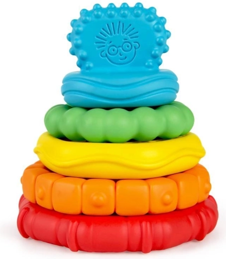 Baby Einstein 2-in-1 Stapel- und Beißringe Stack & Teethe für Babys