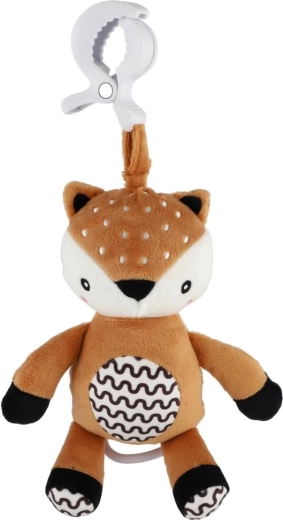 Weicher Plüsch und kontrastreiche Details für die Sinnesentwicklung