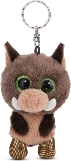 NICI Glubschis Schlüsselanhänger Wildschwein Truffle Fluffle 9 cm