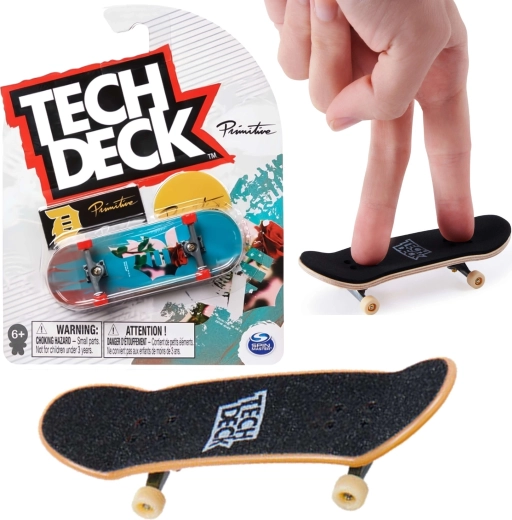 Tech Deck Fingerboard PRIMITIVE mit Aufklebern