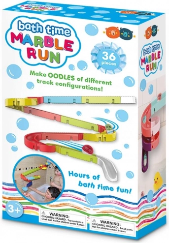 Wasser-Murmelbahn für die Badewanne, für Kinder ab 3 Jahren