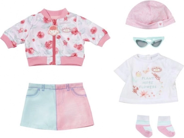 Baby Annabell Deluxe Frühlingsset für Puppe 43 cm