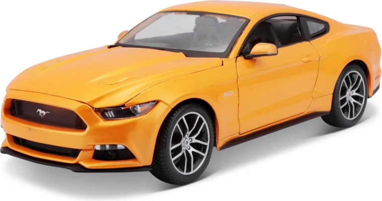 Maisto Ford Mustang GT 2015 Metallmodell orange 1:18
