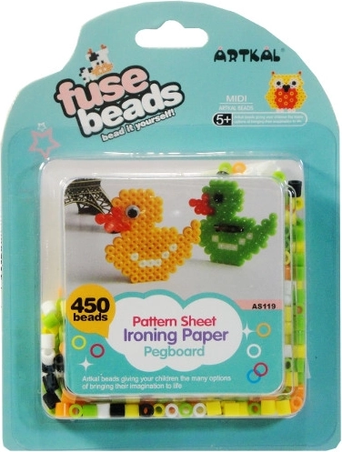 Bügelmosaik-Perlen – Set 450 Stück