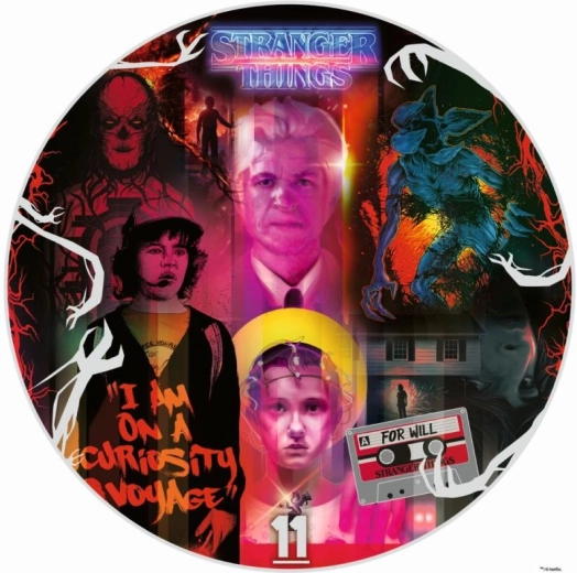 Rundes Puzzle Stranger Things 500 Teile