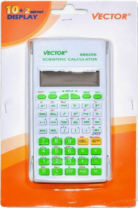 Wissenschaftlicher Taschenrechner grün‑violett
