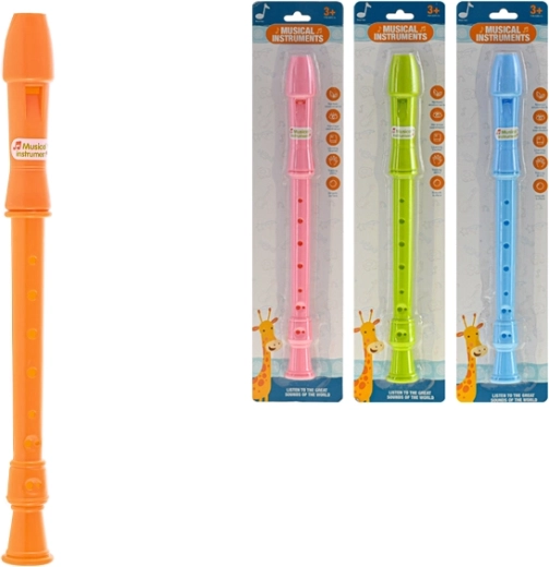 Kinder-Blockflöte aus Kunststoff 31 cm
