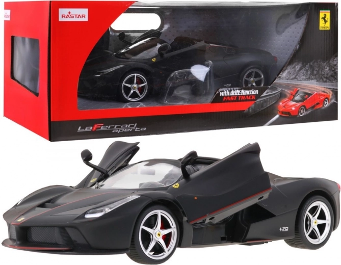 Rastar Ferrari LaFerrari Aperta 1:14 ferngesteuertes Auto 2,4 GHz – schwarz