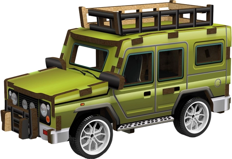 2Kids Toys 3D-Holzbausatz Geländewagen