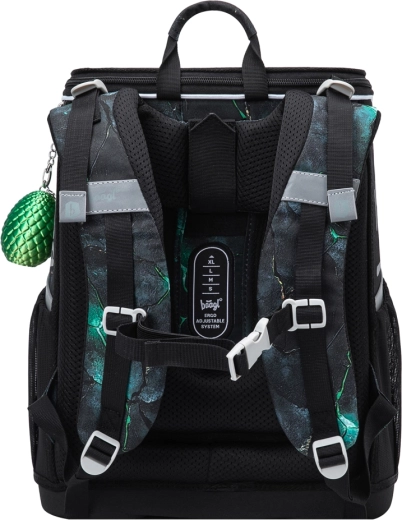 Ergonomisches Rückensystem, das mit dem Kind mitwächst