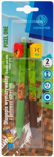 Radierbare Stifte ASTRA Pixel One, 2 Stk. (Farbmix)