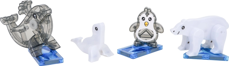 Bewegliche Arktis-Figuren für lebendige Geschichten