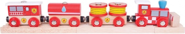 Großer Feuerwehrzug Bigjigs Rail
