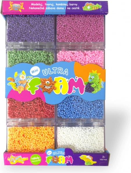 Modelliermasse Ultra Foam 8er-Pack Mini