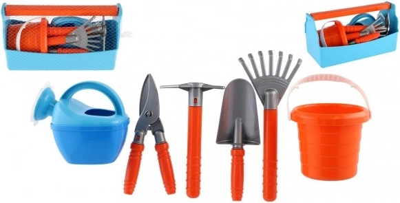 Garten-Werkzeugset aus Kunststoff 7-teilig